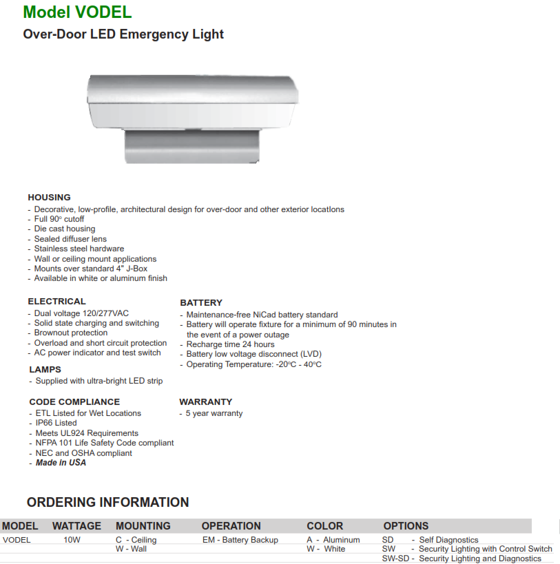 Nfpa 101 Emergency Lighting Decoratingspecial